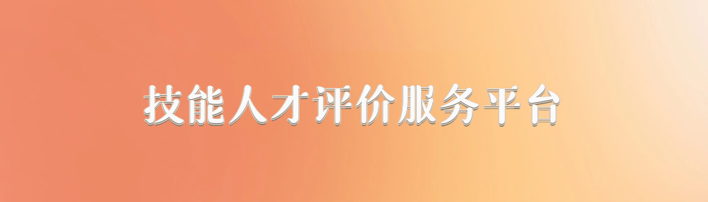 技能人才评价服务平台